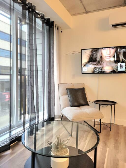 Condo Chic, Centre-Ville Piscine, Terrasse, Gym Κεμπέκ Εξωτερικό φωτογραφία