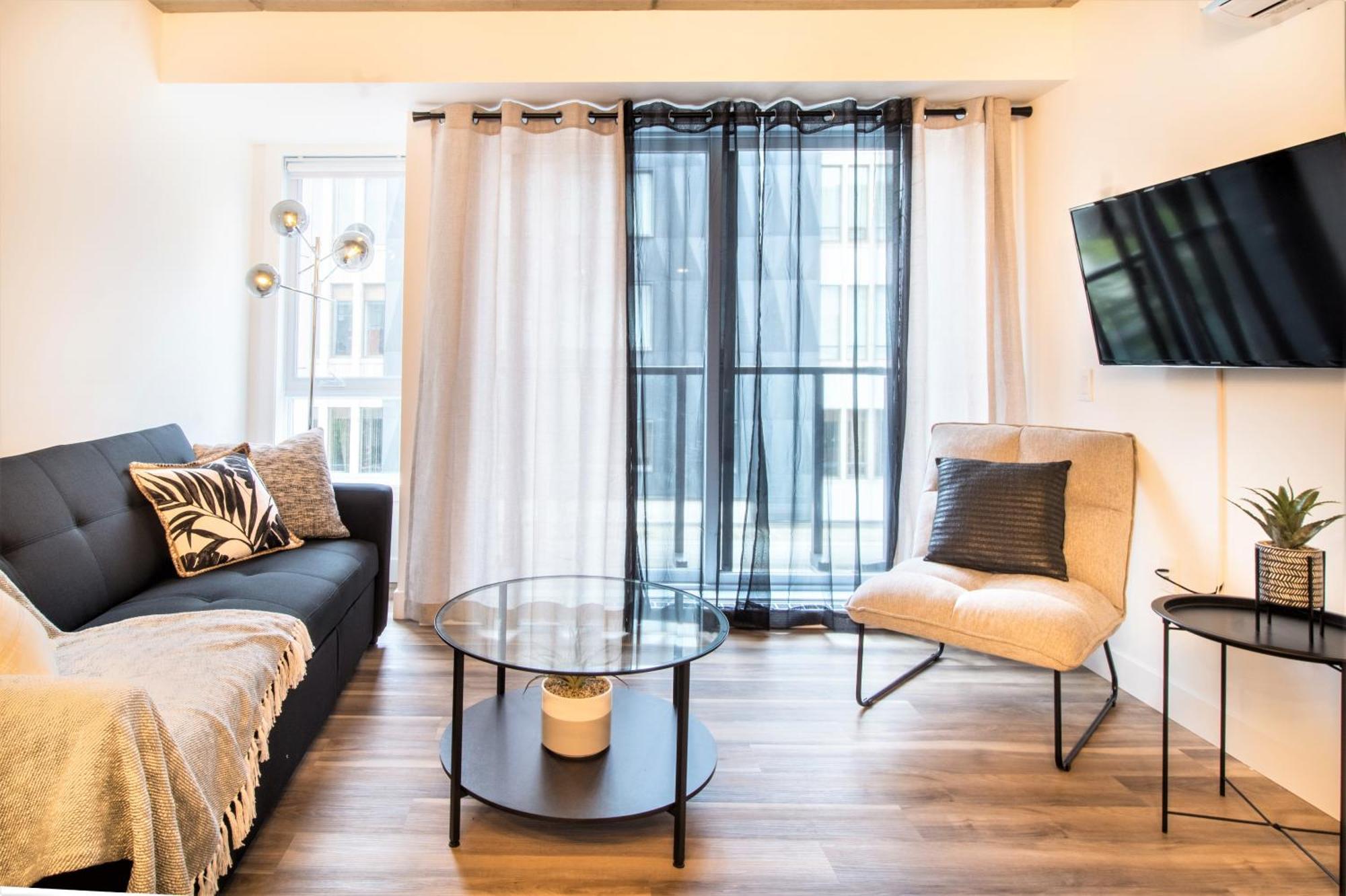 Condo Chic, Centre-Ville Piscine, Terrasse, Gym Κεμπέκ Εξωτερικό φωτογραφία